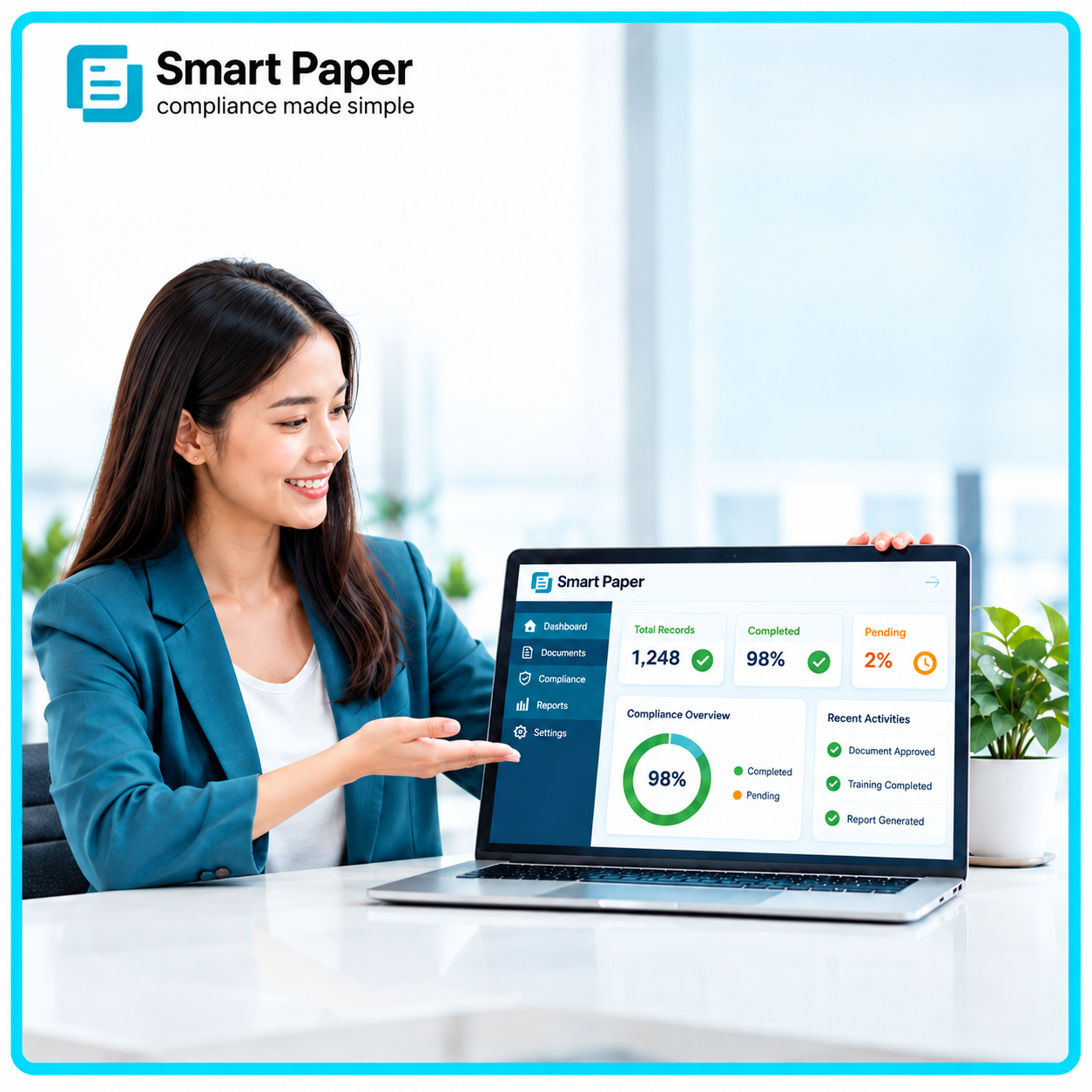 SmartPaper digital compliance process